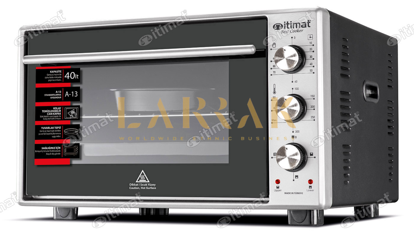 HORNO 40L DOBLE CRISTAL