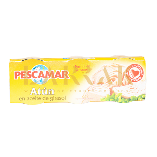 ATUN ACEITE PESCAMAR PACK3