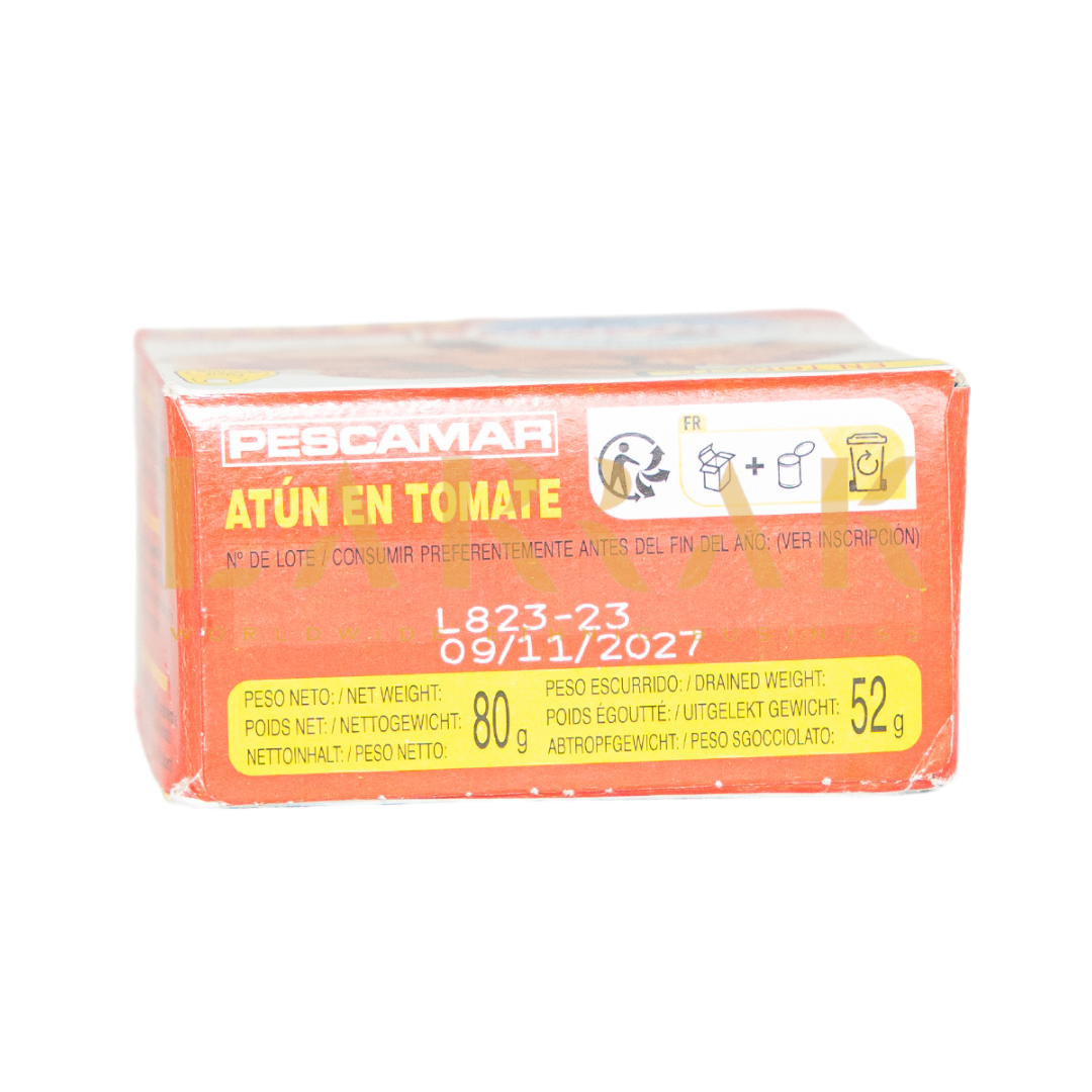 ATUN TOMATE PESCAMAR 85G