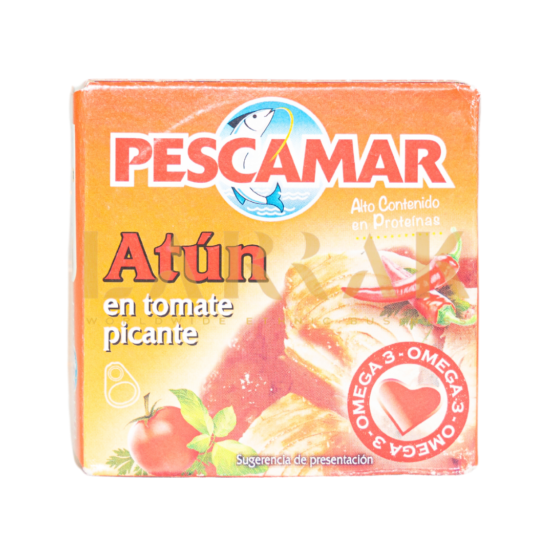 ATUN TOMATE PICANTE PESCAMAR 85G