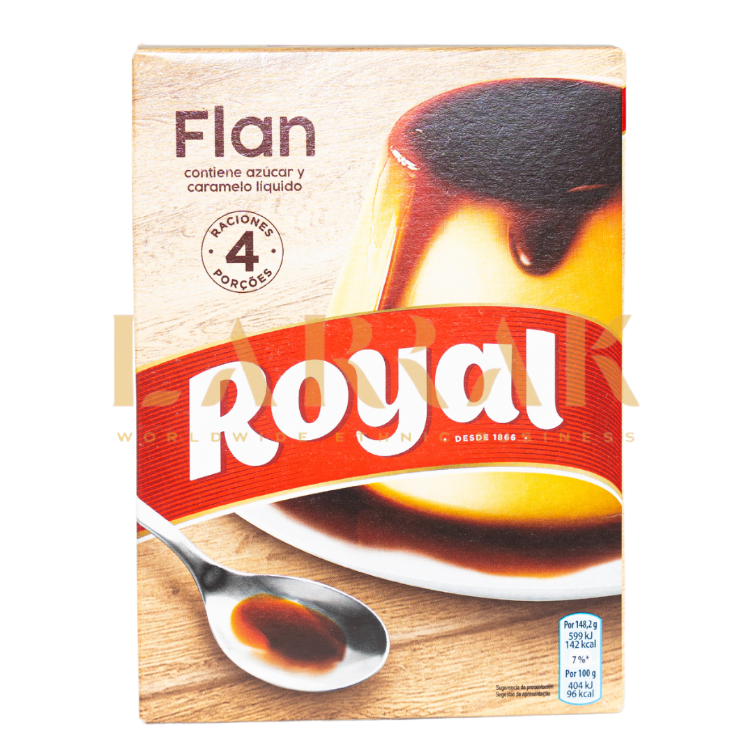 FLAN ROYAL SENCILLO 4 PEQUEÑO 12UDS