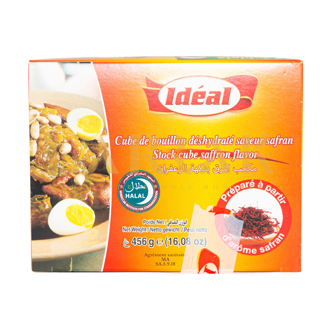 IDEAL PASTILLAS CALDO AZAFRAN CAJA 24U