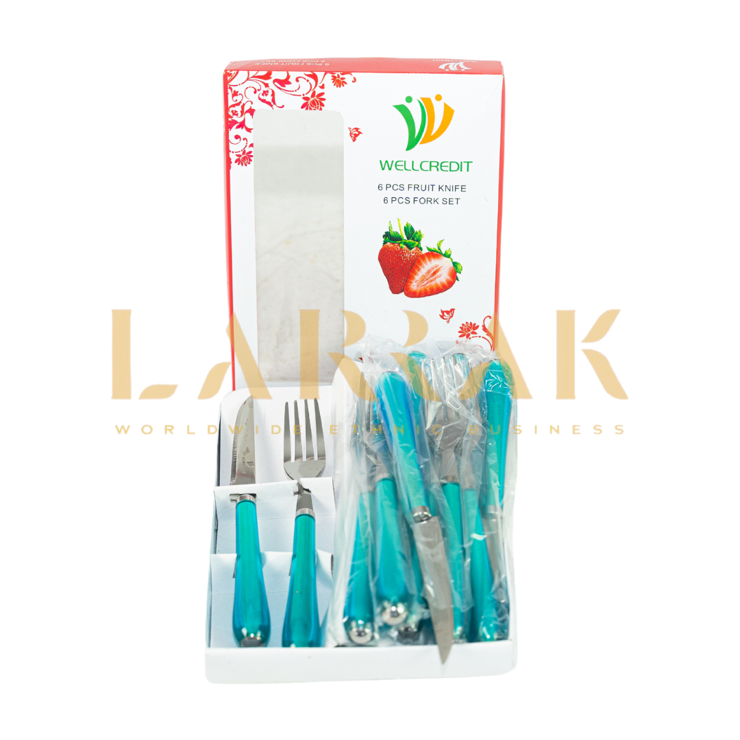 SET CUCHILLOS & TENEDORES 12 PCS